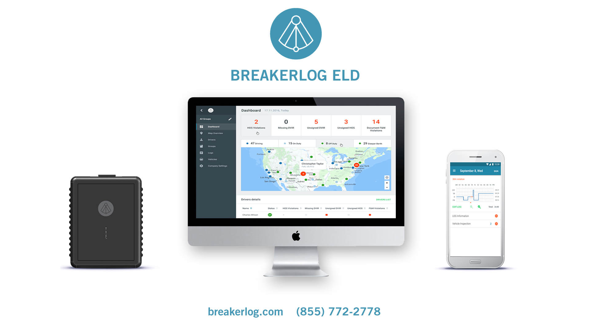 BreakerLog ELD