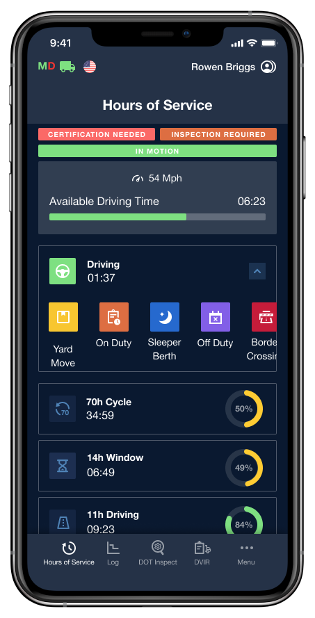 24HOS ELD / iOS