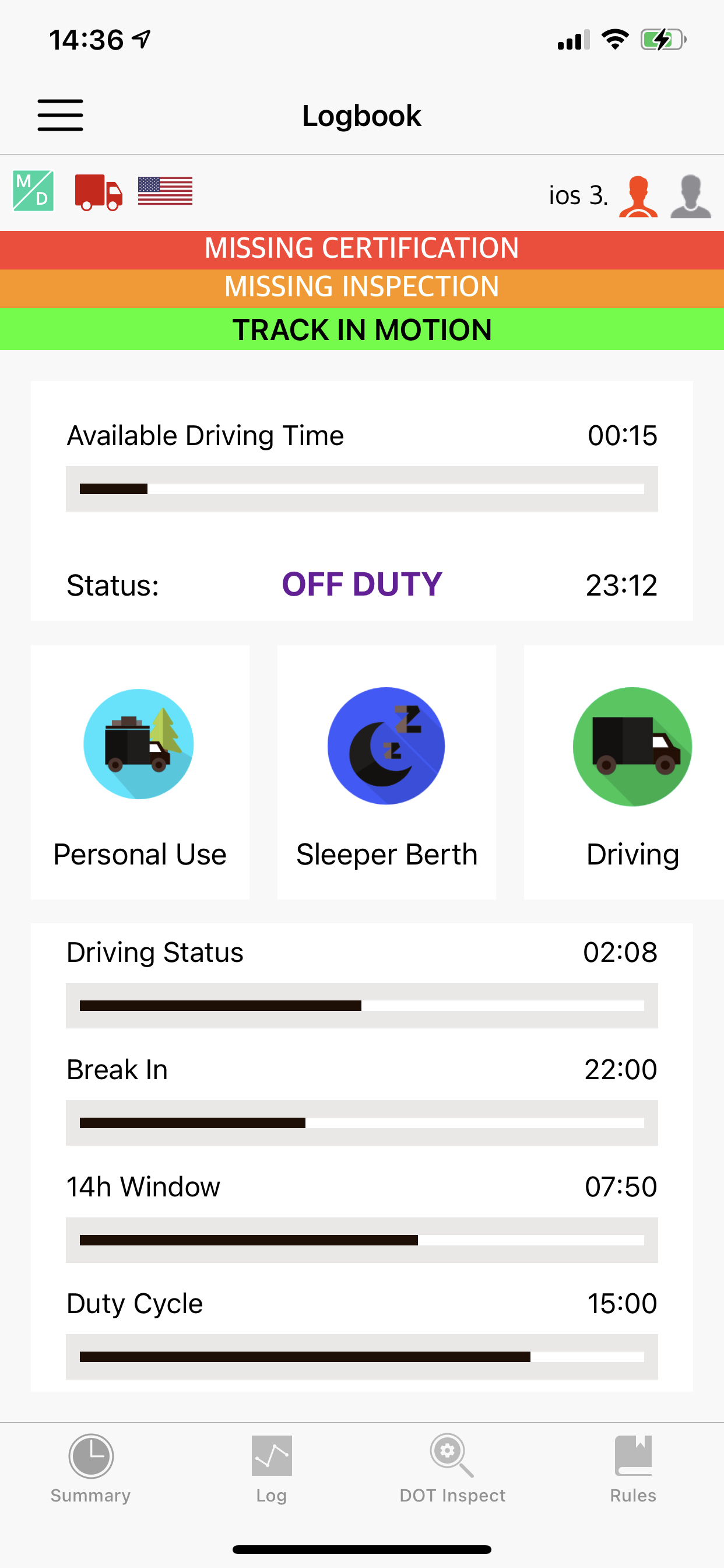 Alfa ELD (iOS)