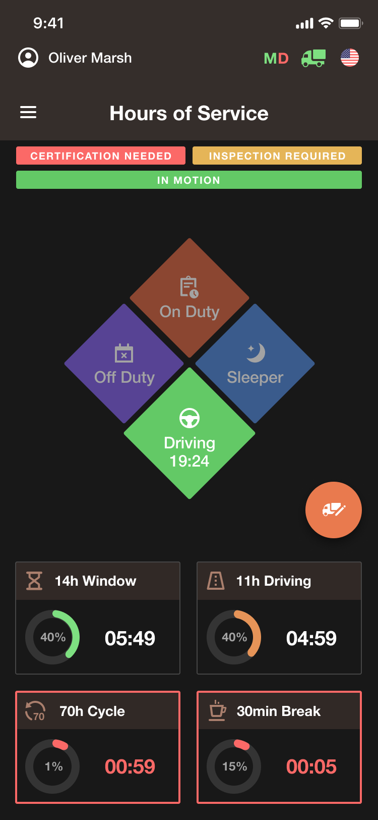 Club ELD / iOS