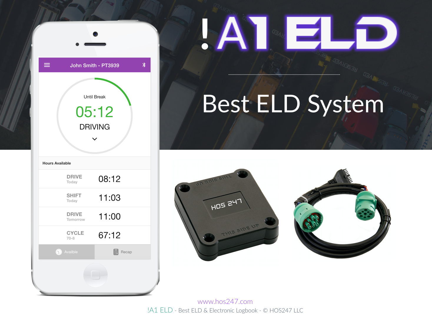 !A1 ELD by HOS247
