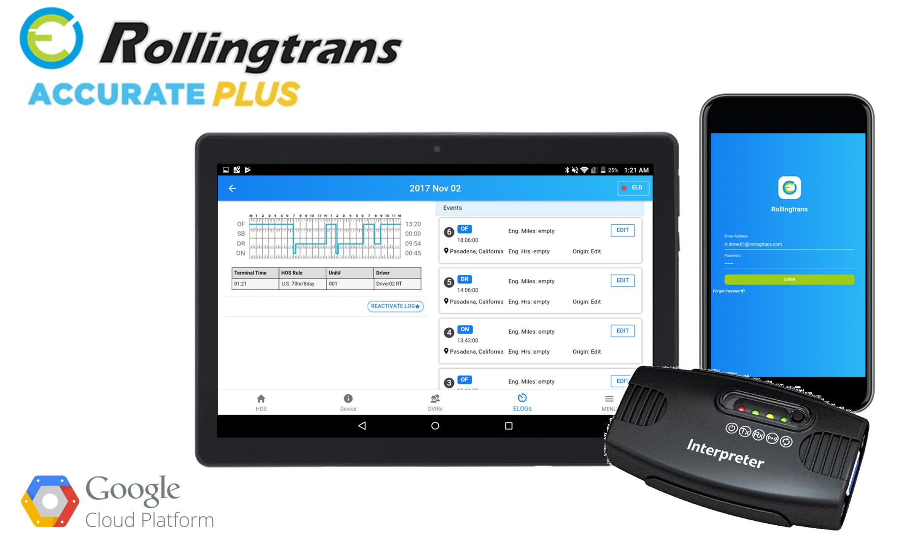 Rollingtrans ELD - ACCURATE 1.1