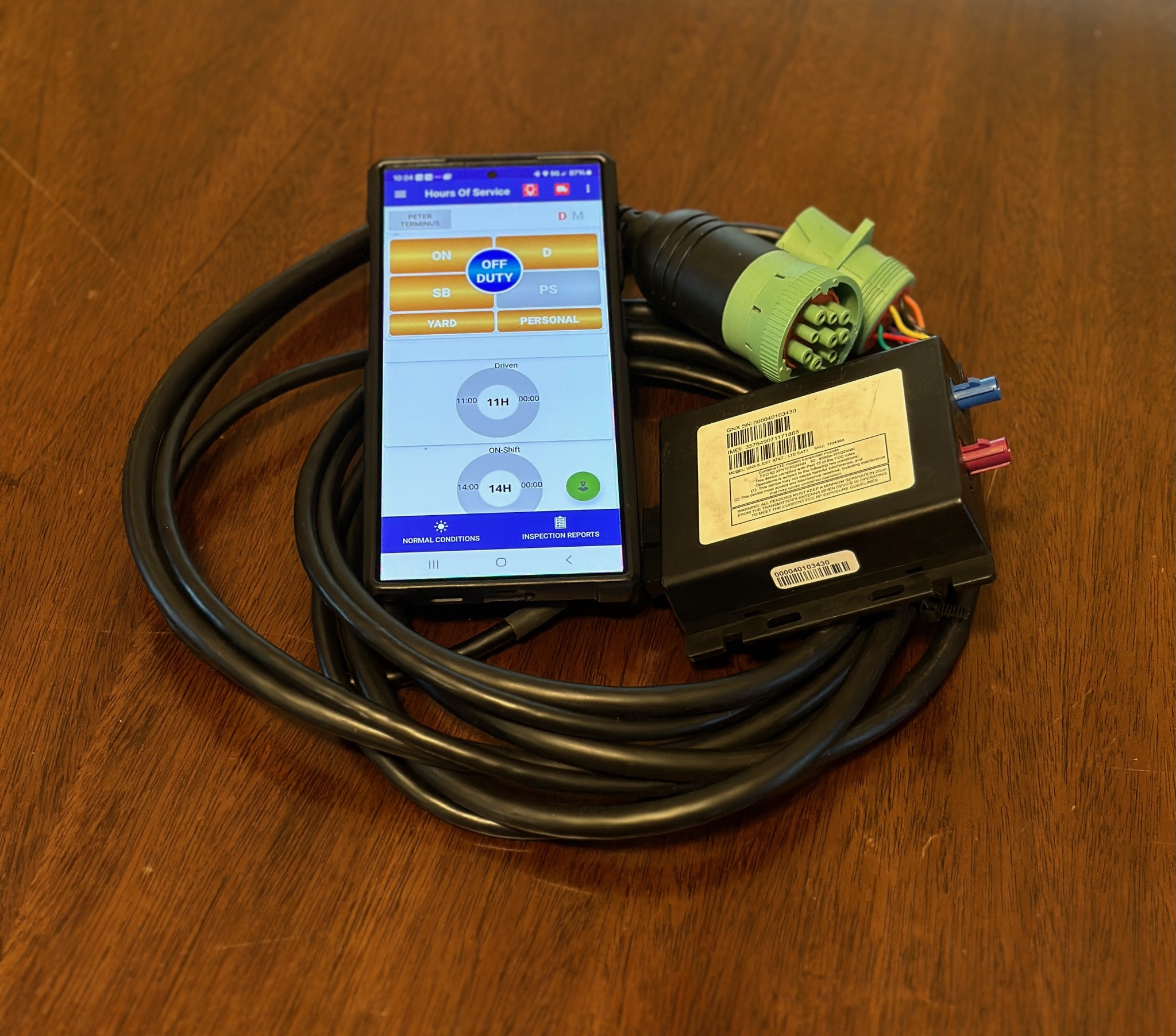 Terminus GPS HOS