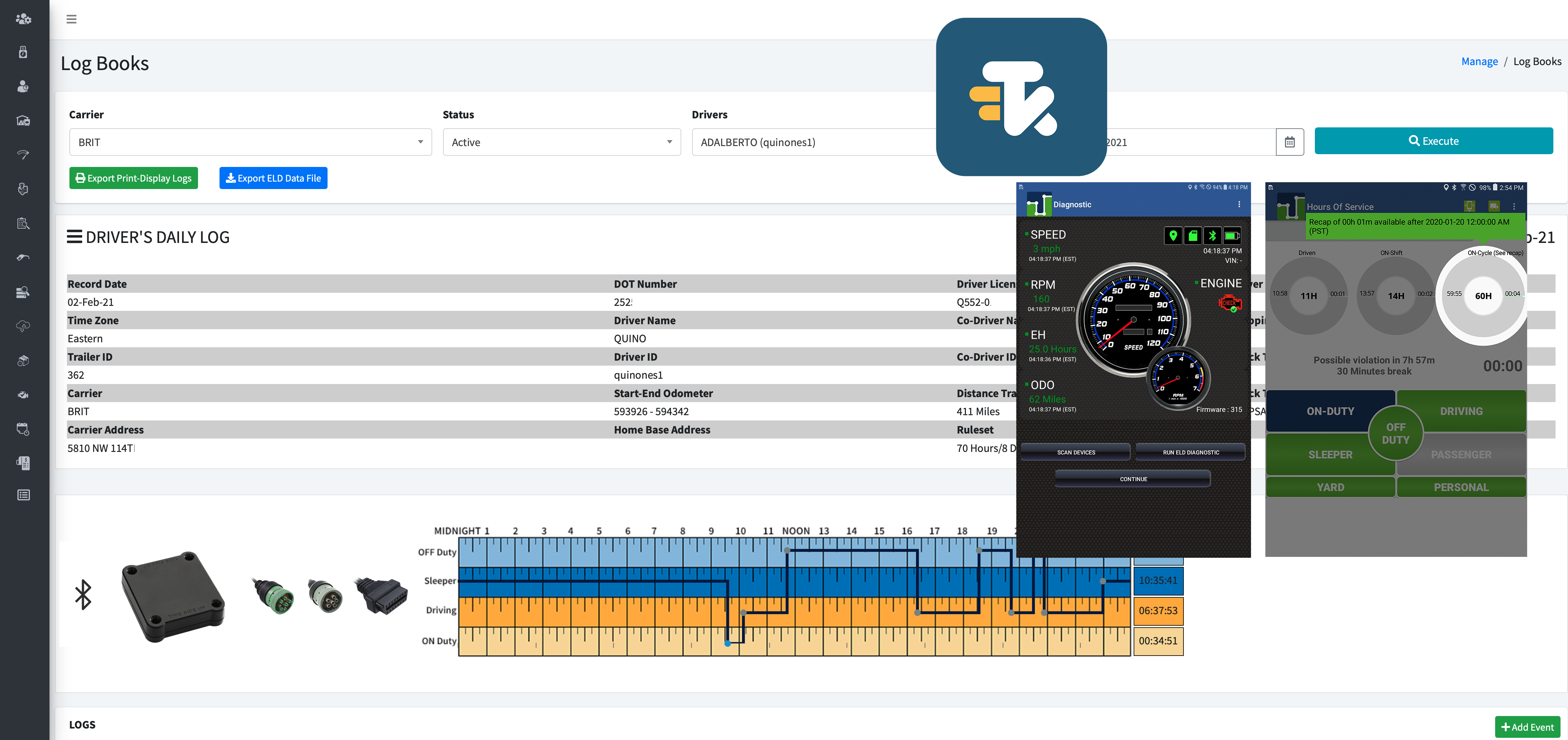 Trucking Kit ELD